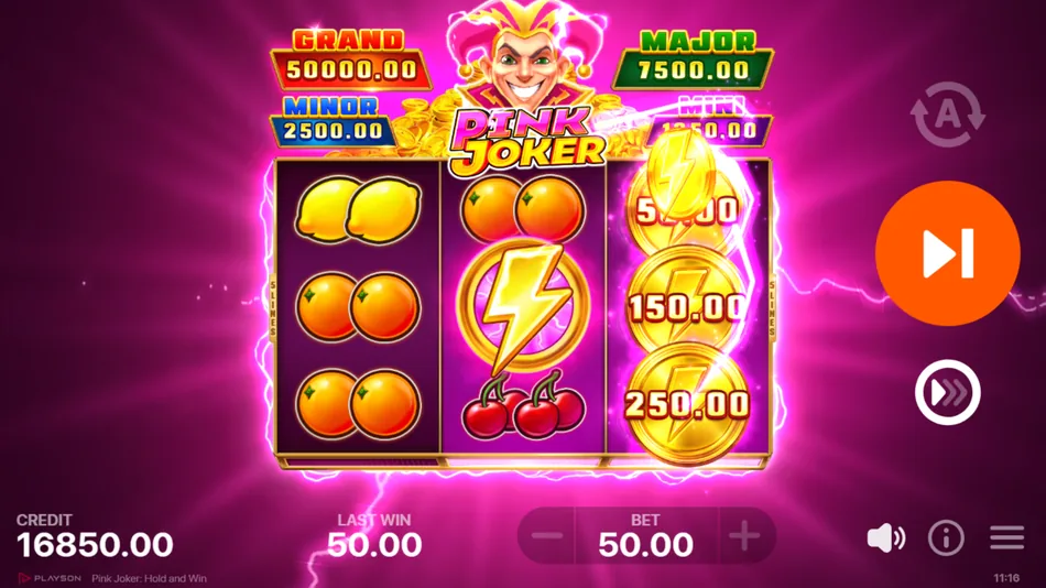 Pile of Gold feature adding Bonus and Collect symbols to the grid