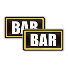 BAR symbol on the Pink Joker paytable